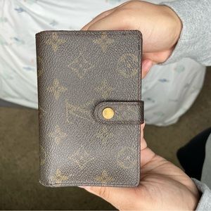 LOUIS VUITTON Monogram French Purse Wallet